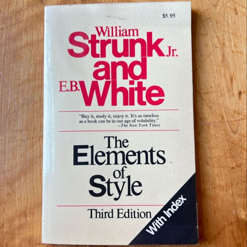 The Elements of Style