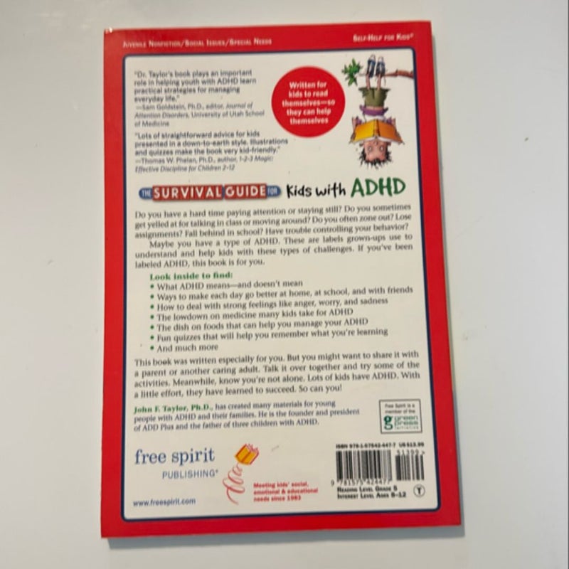 The Survival Guide for Kids with ADHD