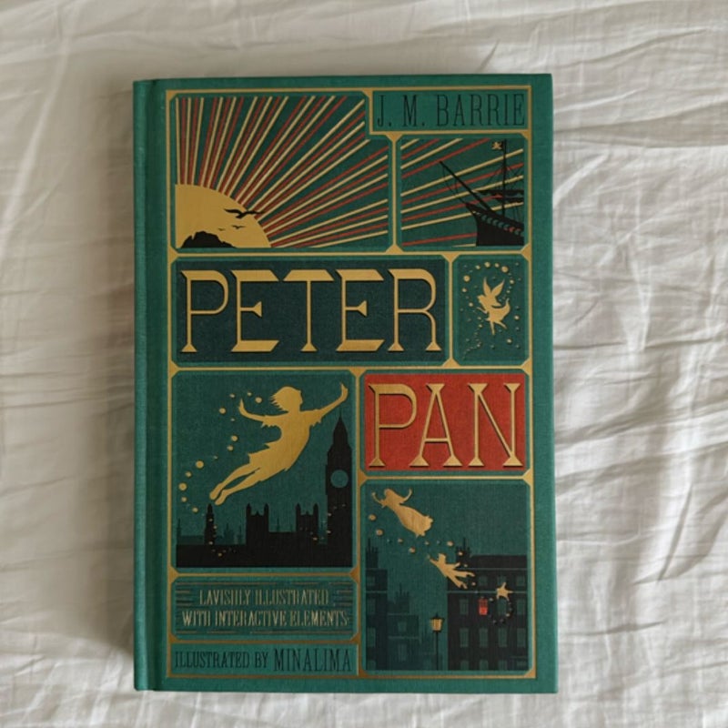 Peter Pan (MinaLima Edition) (lllustrated with Interactive Elements)