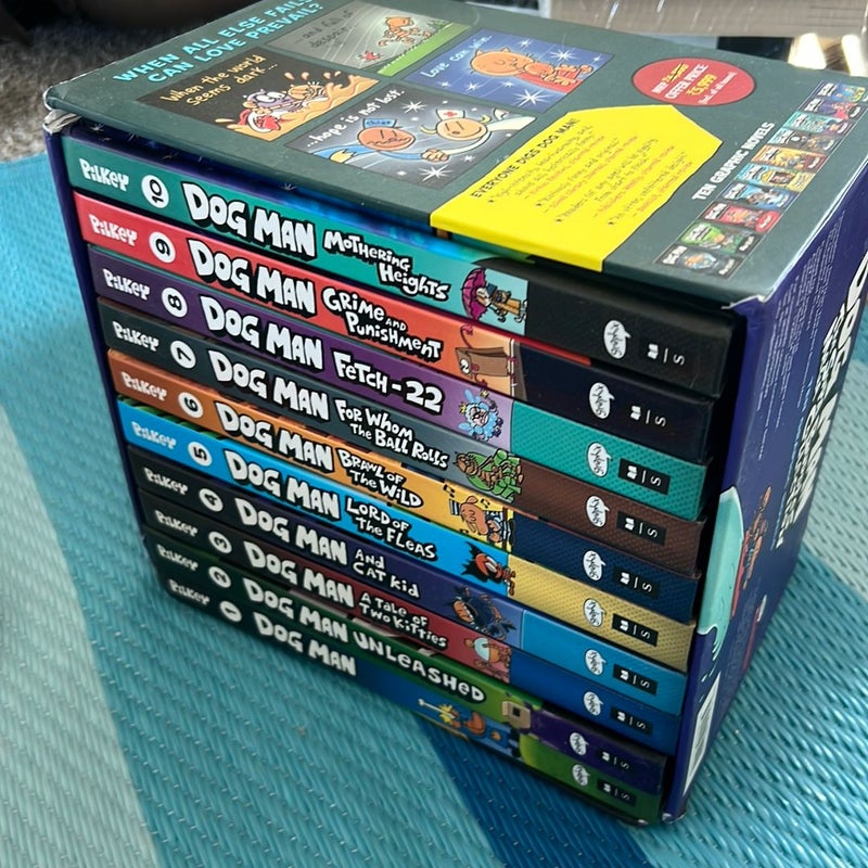 Dog Man: the Supa Buddies Mega Collection: from the Creator of Captain Underpants (Dog Man #1-10 Box Set)