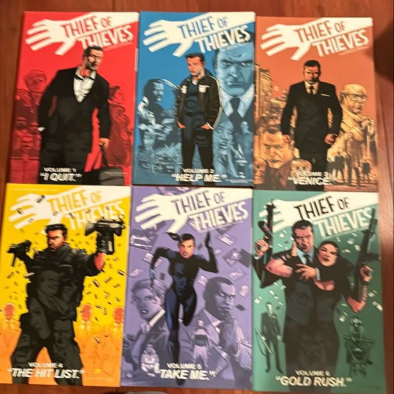 6  volumes: Thief of Thieves 1,2,3,4,5, and 6