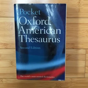 Pocket Oxford American Thesaurus, 2e