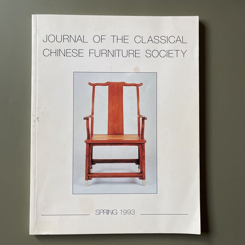 Journal of the Classical Chinese Furniture Society