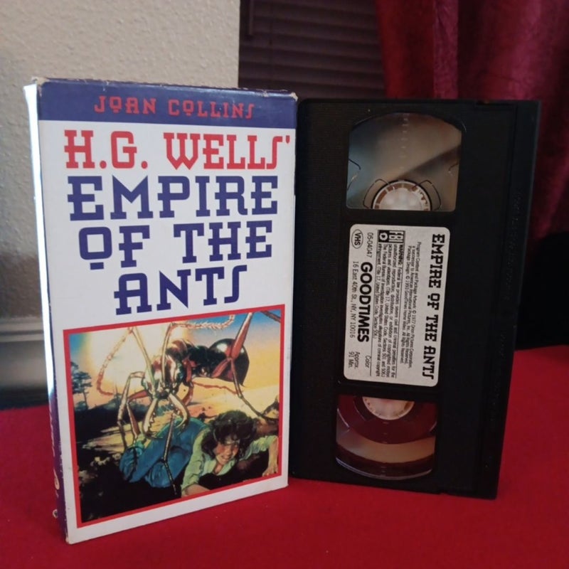 Empire of the Ants VHS vintage 