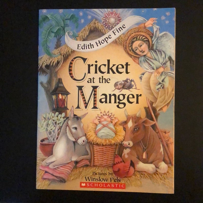 Set / Bundle of 3 kids Books including Cricket at the Manger