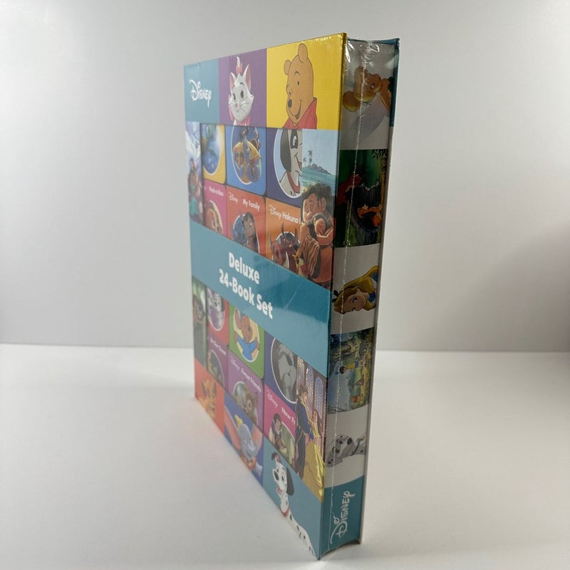 Disney Deluxe 24 Board Book Box Set, NEW