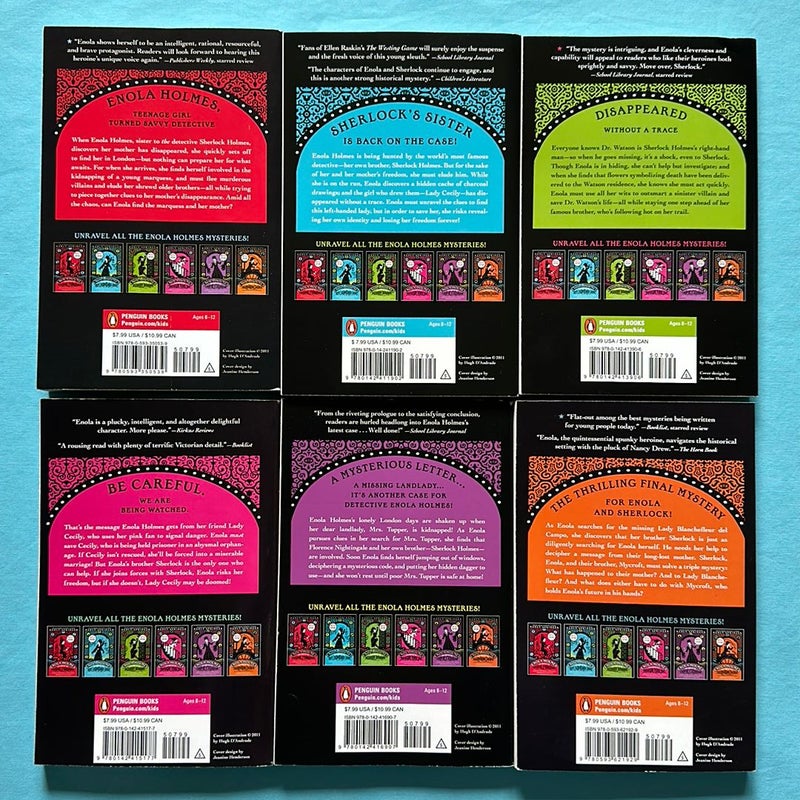 Enola Holmes series set