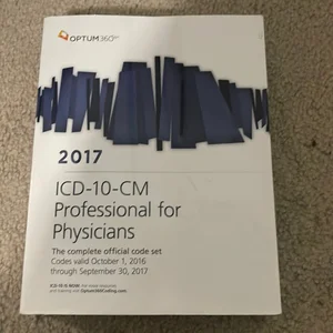 ICD-10-CM Professional for Physicians 2017