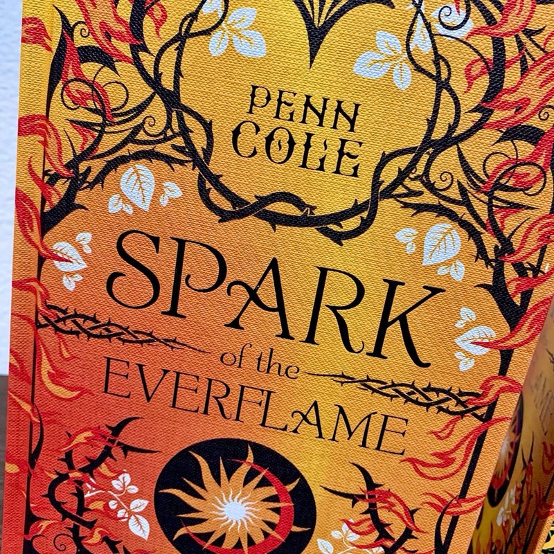 French Spark Of The Everflame Special Edition Penn Cole Clothbound Hardcover