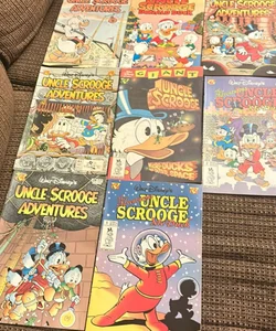 8 Walt Disney Uncle Scrooge Adventure 