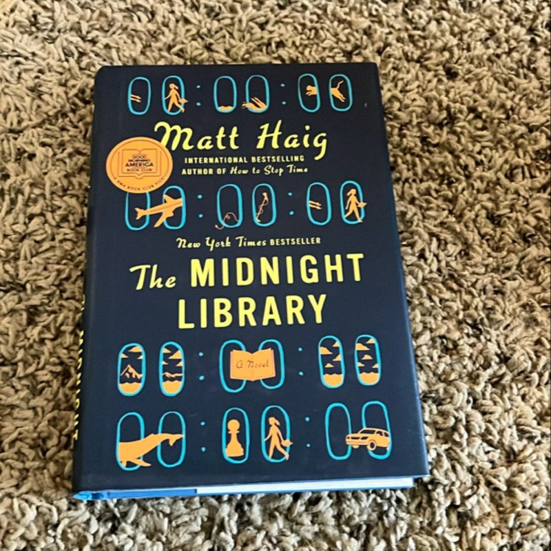 The Midnight Library by Matt Haig, Hardcover | Pangobooks