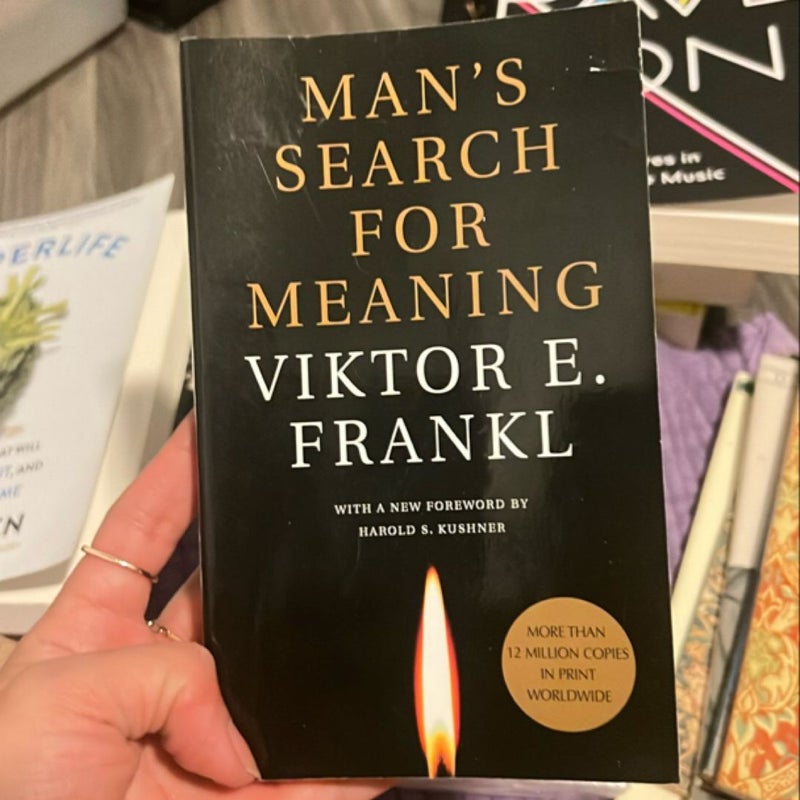 Man's Search for Meaning (OLD EDITION/OUT of PRINT) by