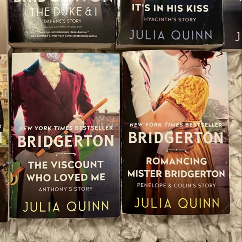 Bridgerton Full Boxed Set Books 1-8 