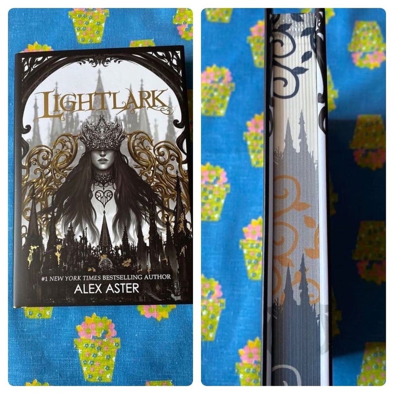 Bookish Box store SIGNED Exclusive Edition LIGHTLARK by Alex Aster