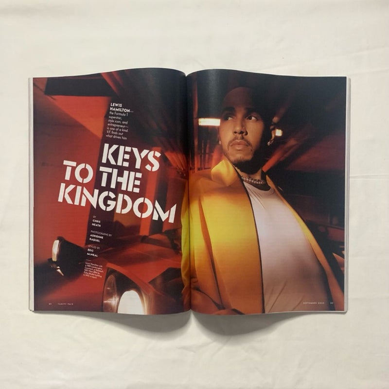 Vanity Fair Lewis Hamilton “Beyond The Finish Line” Issue September 2022 Magazine
