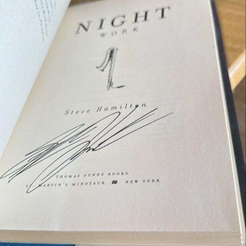Night Work SIGNED
