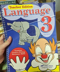 Language 3 Teacher Edition Abeka