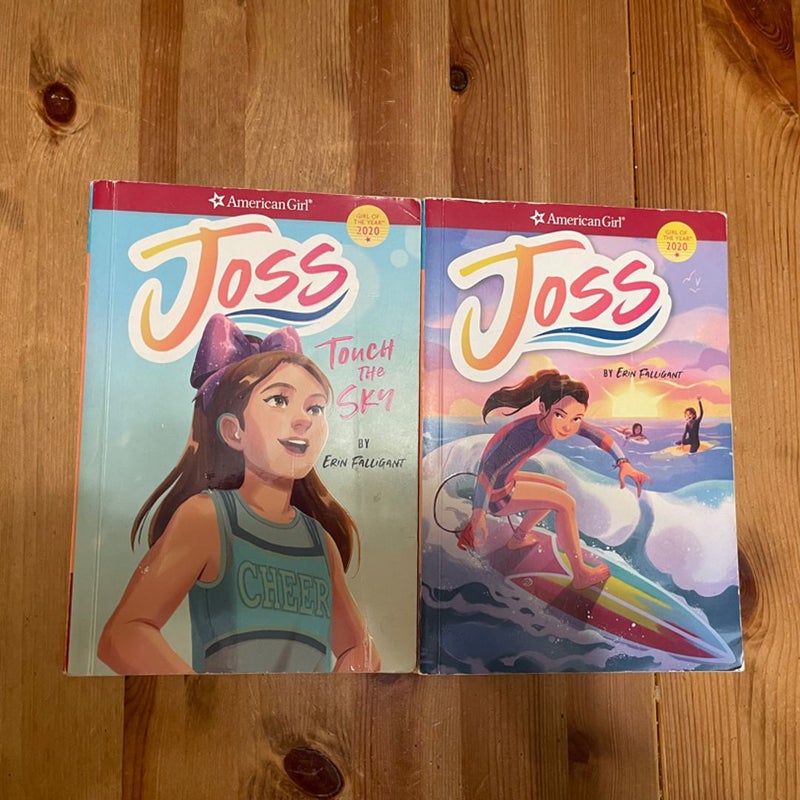 Joss Girl of the Year 2020 Book 1 and joss touch the sky book 2 