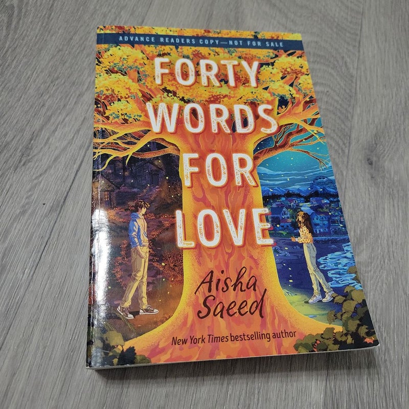 Forty Words For Love [ARC]
