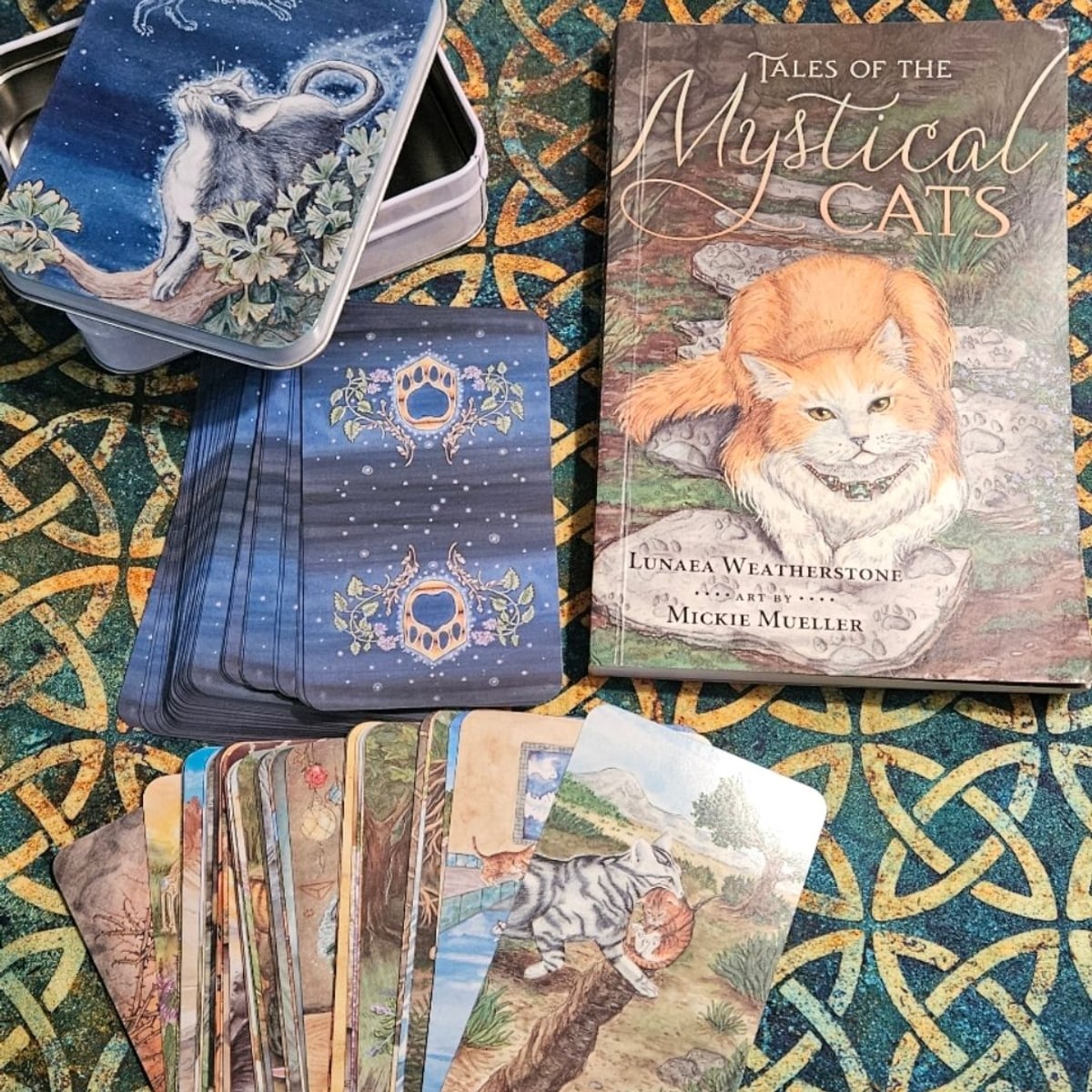 Mystical Cats Tarot by Lunaea Weatherstone, Mickie Mueller