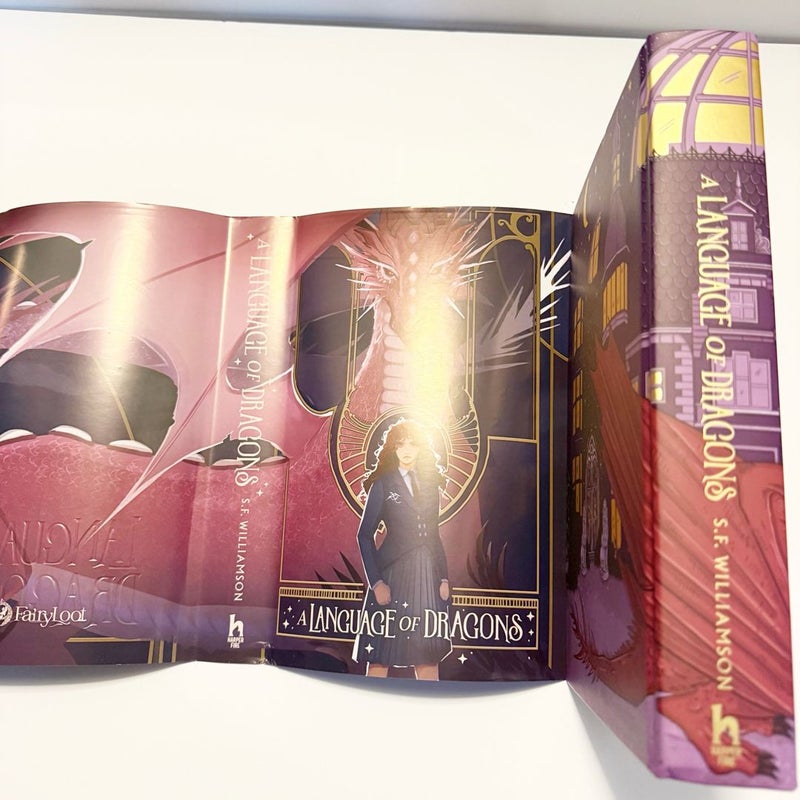Fairyloot A Language Of Dragons Exclusive Edition