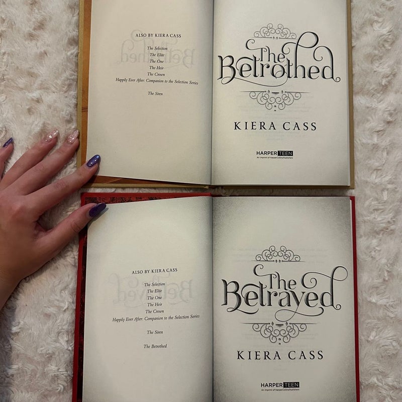 The Betrothed & The Betrayed Duo FIRST EDITION