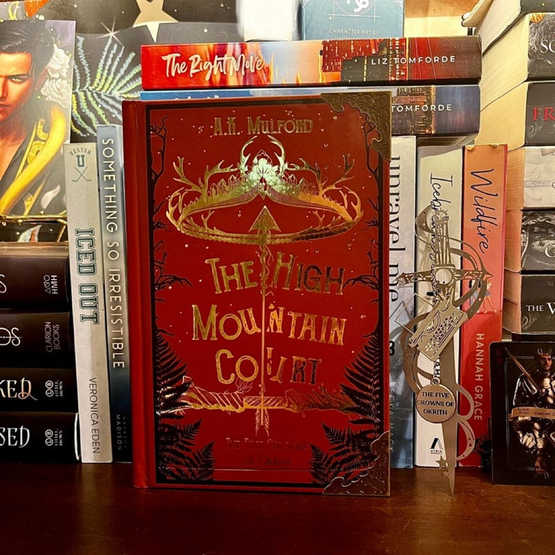 The High Mountain Court(Signed Exclusive Bookish Box Edition w/sword bookmark & metal plated book corners)