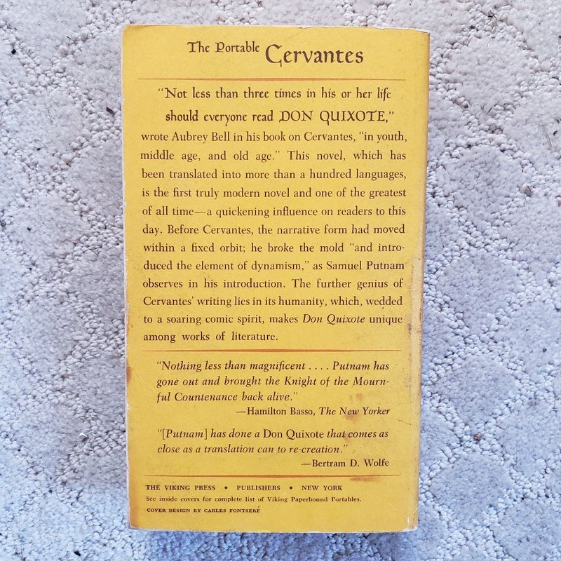 The Portable Cervantes (10th Printing, 1960)