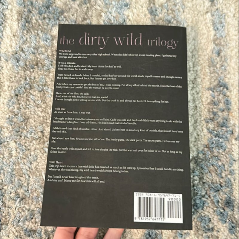 Dirty Wild Trilogy - Author Signed