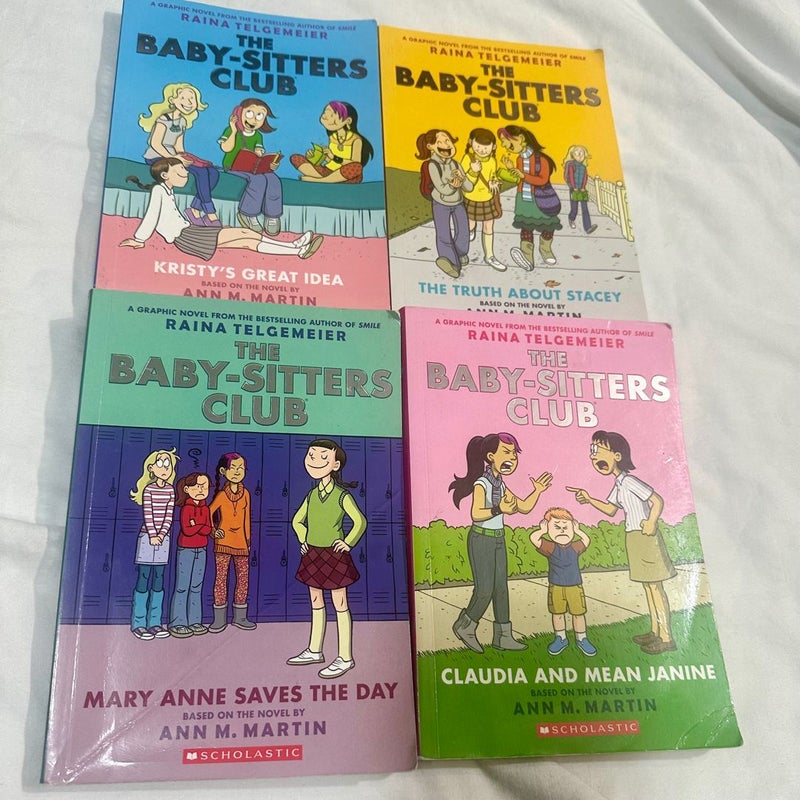 The Baby-Sitters Club Graphic Novels 1-4