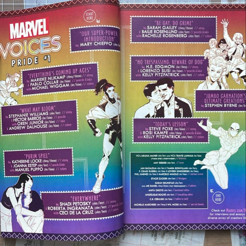 Marvel Voices Pride #1 2023