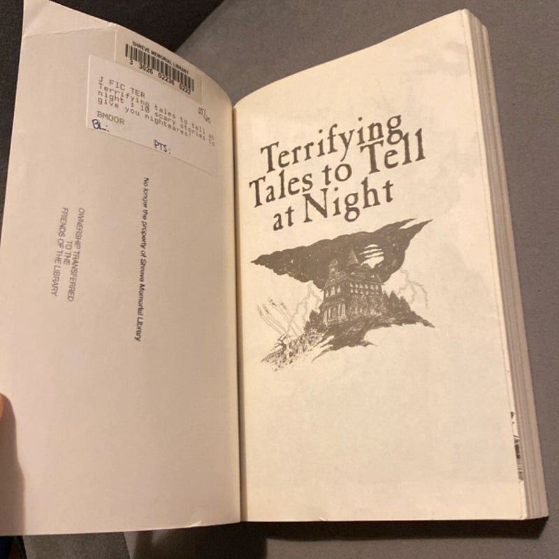 Terrifying Tales to Tell at Night
