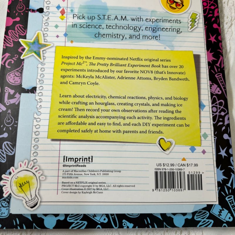 Project Mc2: the Pretty Brilliant Experiment Book