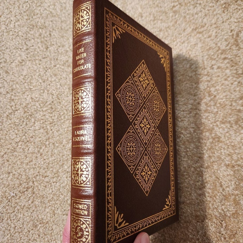 Signed Easton Press Like Water for Chocolate