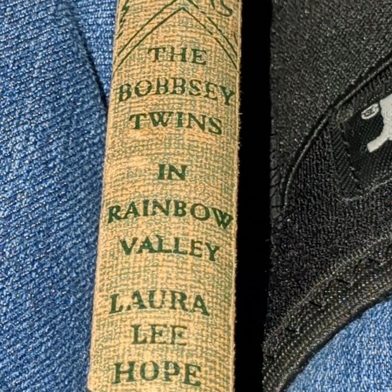 The Bobbsey Twins, vintage books.