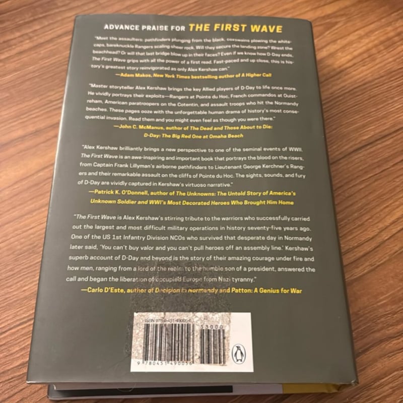 The First Wave by Alex Kershaw, Hardcover | Pangobooks