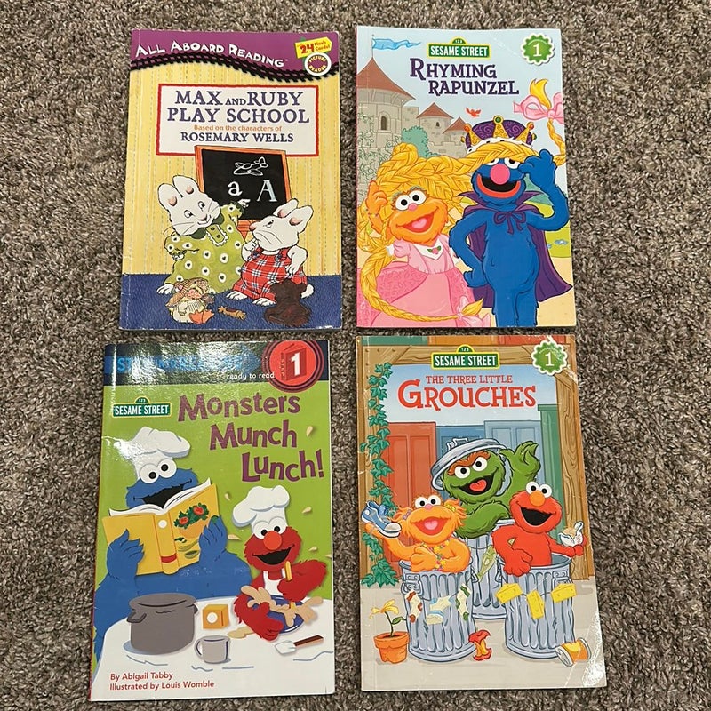 Early Reader Level 1 - 4 Book Bundle