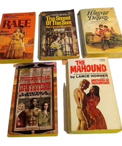 Vintage Historical Romance Novels Bundle of 5