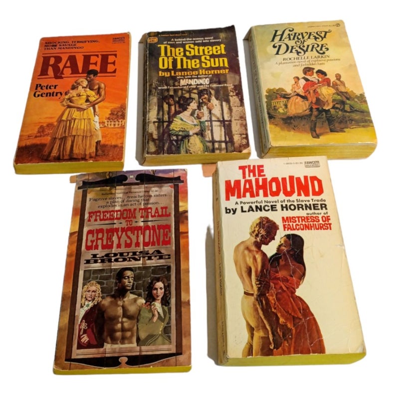 Vintage Historical Romance Novels Bundle of 5