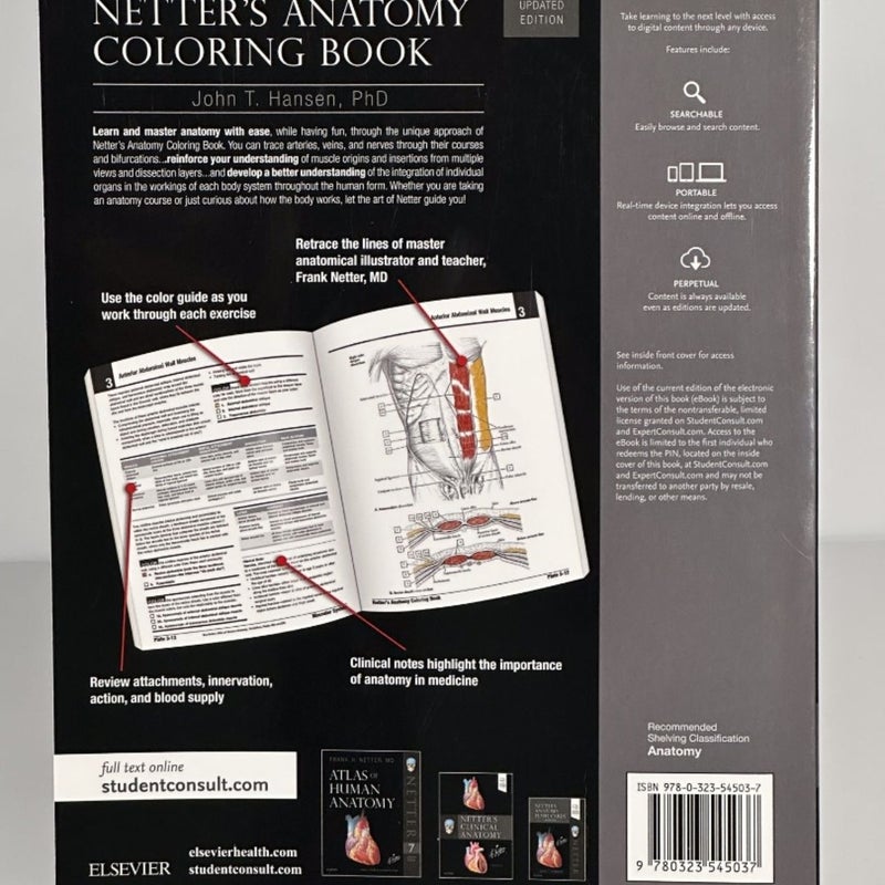 Netter's Anatomy Coloring Book