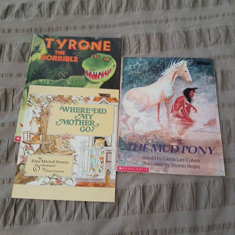 Children's  Scholastic 3 Book Bundle