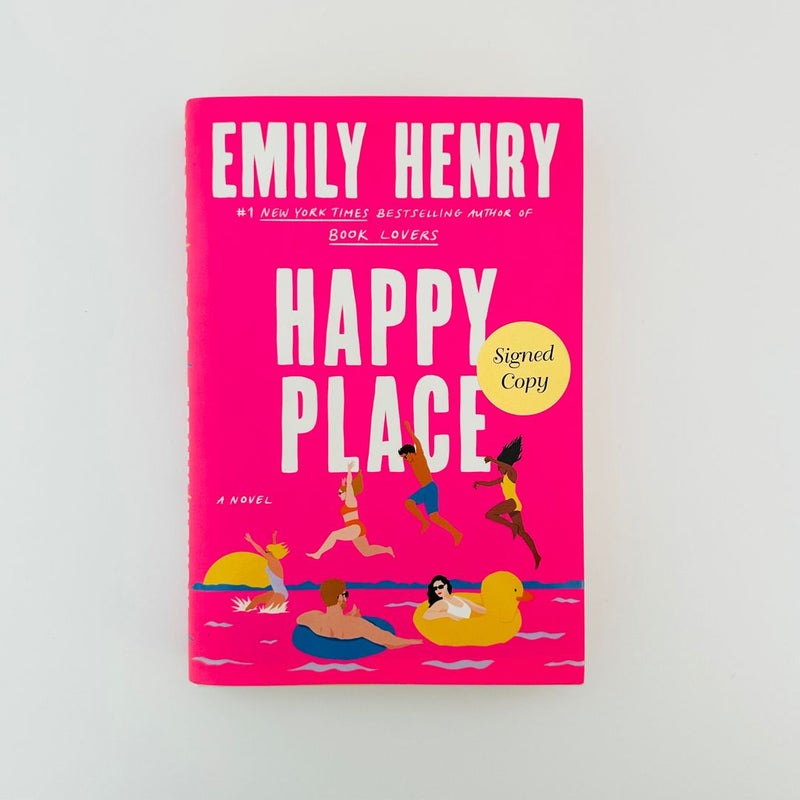 Signed First Edition Happy Place