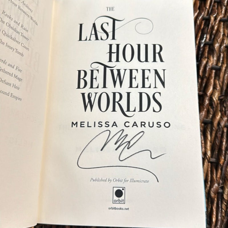 The Last Hour Between Worlds 