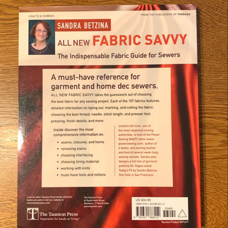 All New Fabric Savvy