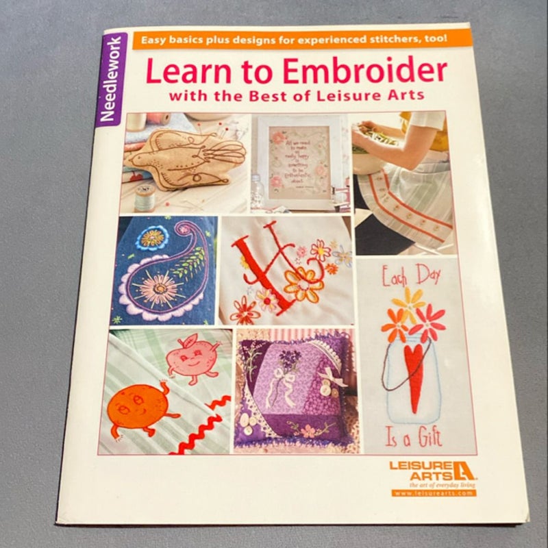 Learn to Embroider