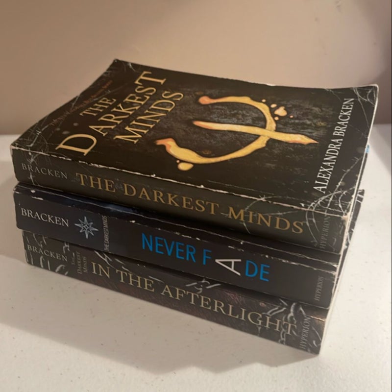 The Darkest Minds Series books 1-3