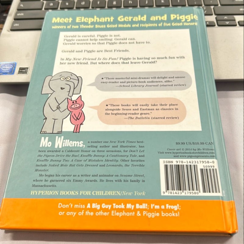 My New Friend Is So Fun!-An Elephant and Piggie Book