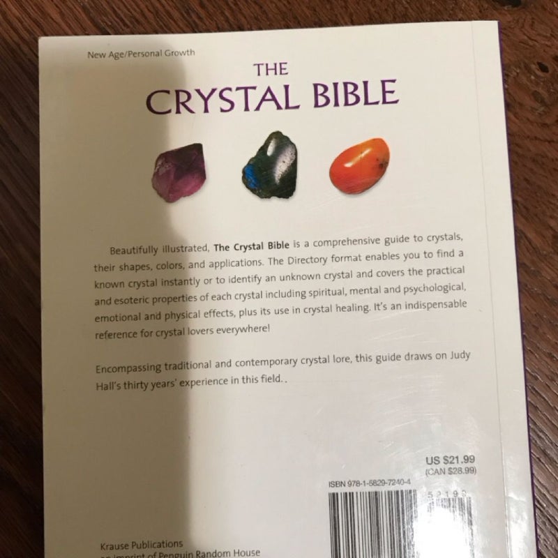 The Crystal Bible - Metaphysical Gemstone Crystal Spiritual 