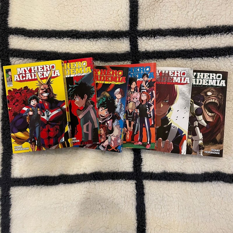 My Hero Academia, Vol. 1-6