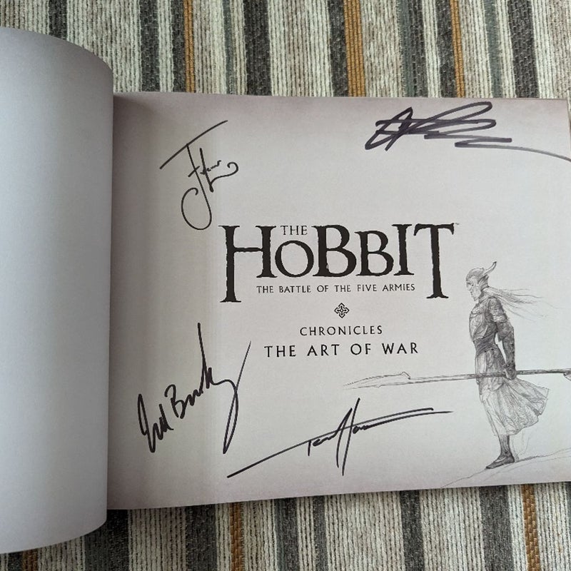 [SIGNED] Chronicles: the Art of War (the Hobbit: the Battle of the Five Armies)